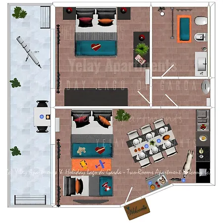 Yelay Apartments&holiday Lago Di Garda